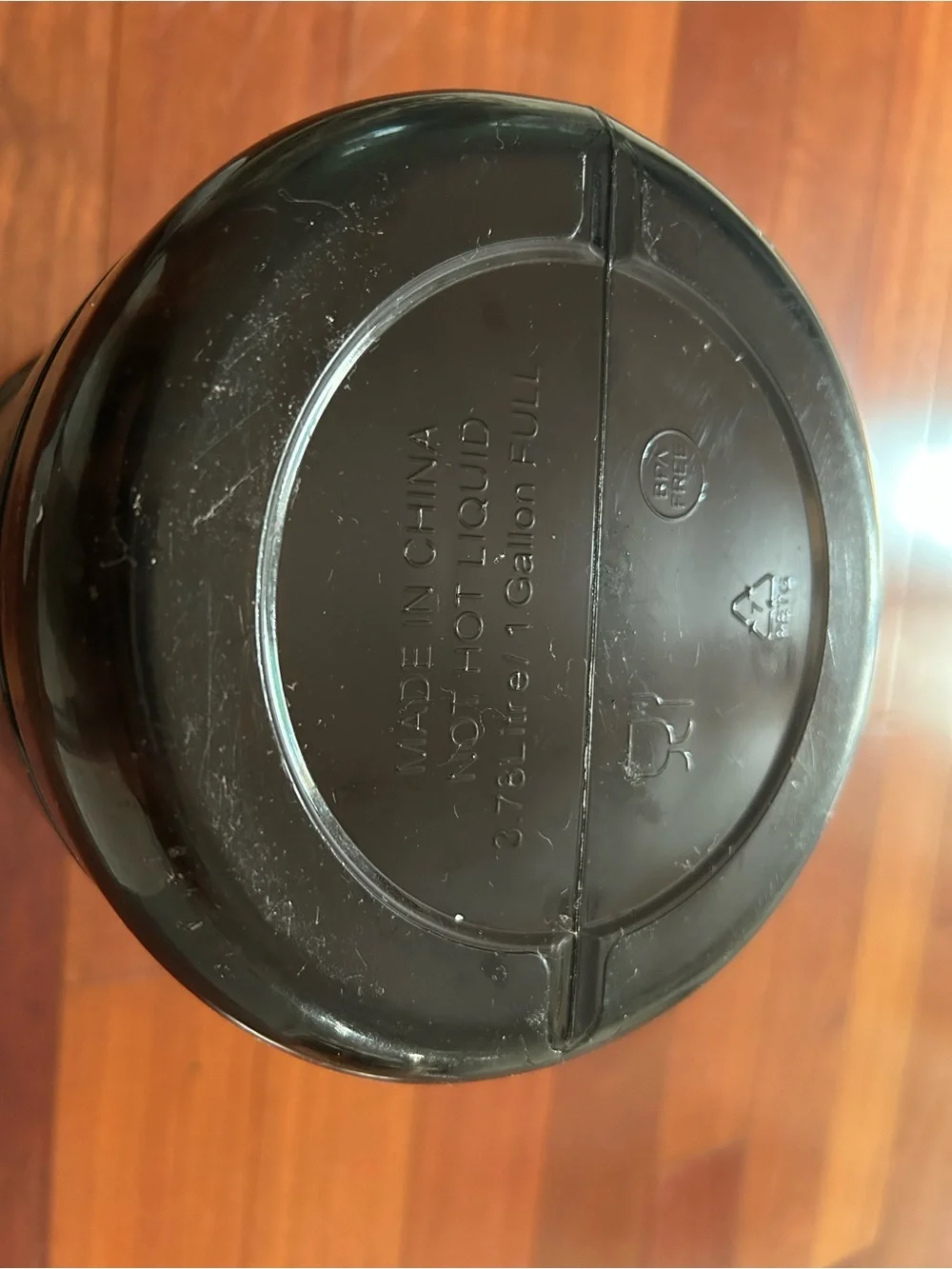 VINSGUIR Water Bottle (Motivational Time-Marker- Smoke Black